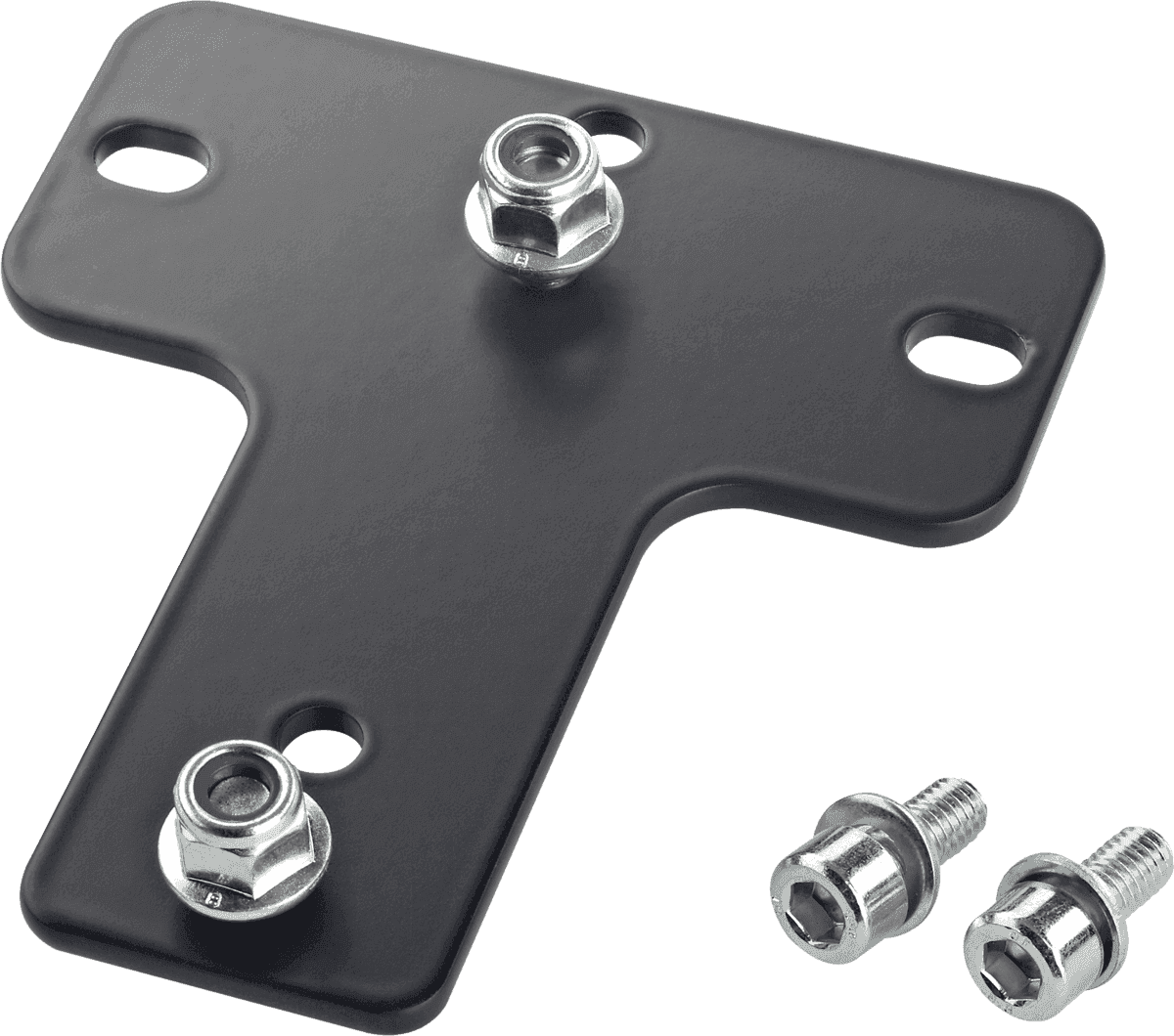 K&M 24359 ADAPTER PANEL 6 - BLACK