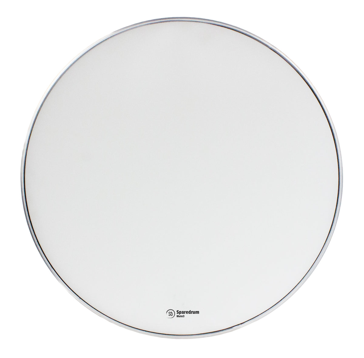 Sparedrum M3W22B - 22" BASS DRUM MESH HEAD MUTE 3-PLY - SILENT - WHITE