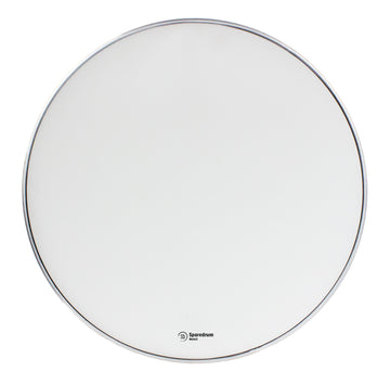 M3W22B - 22" BASS DRUM MESH HEAD MUTE 3-PLY - SILENT - WHITE