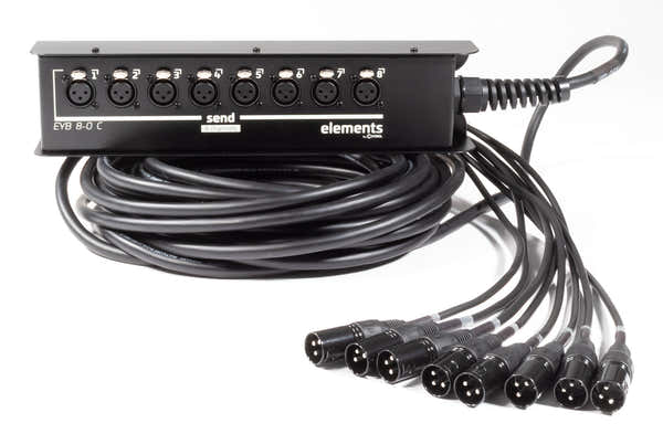 Stagebox 8 Ingangen XLR 15 M