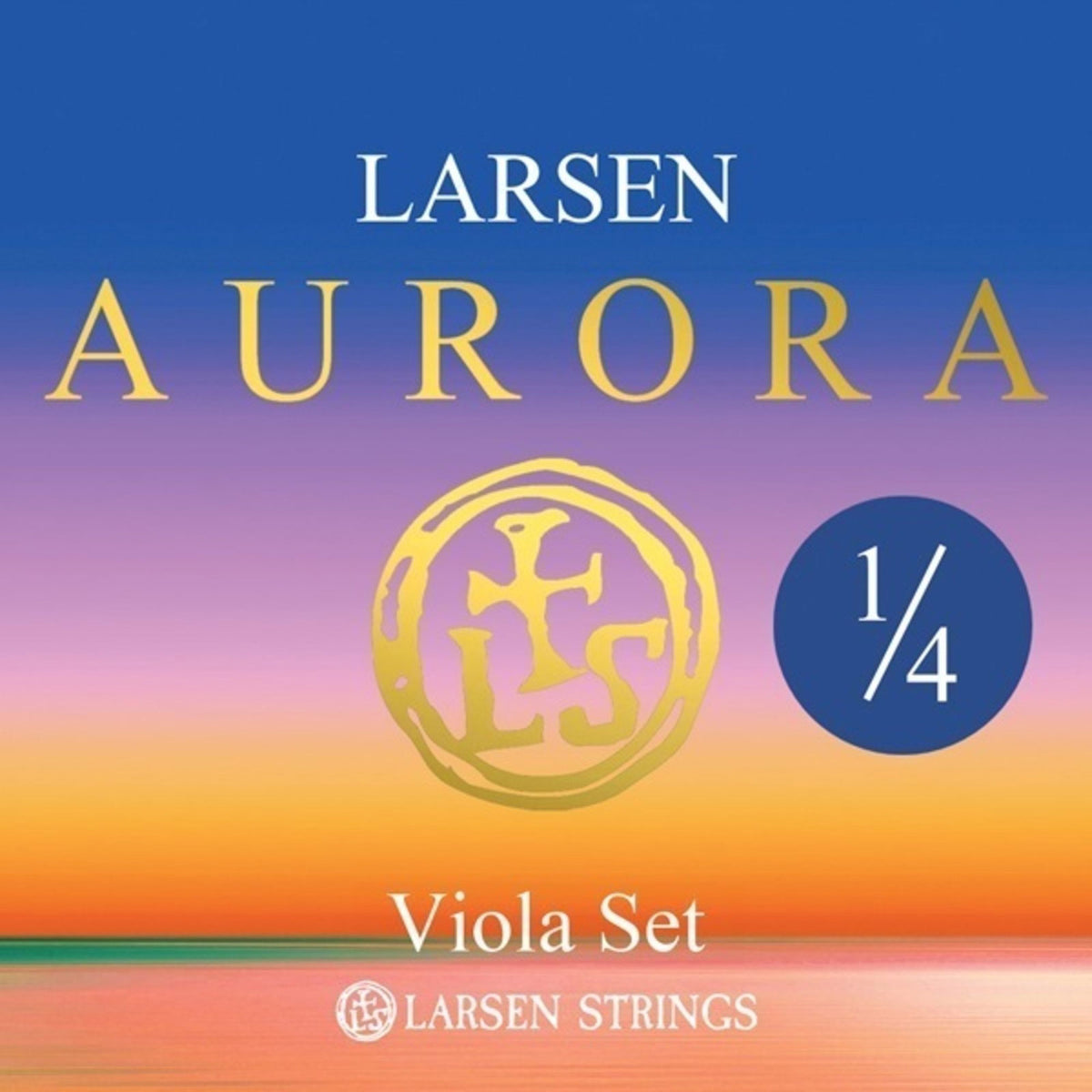 Larsen Strings Aurora 1/4 Set - Medium