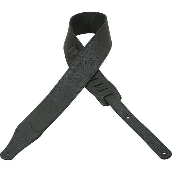 Levys 6.4 CM SOFT BLACK LEATHER