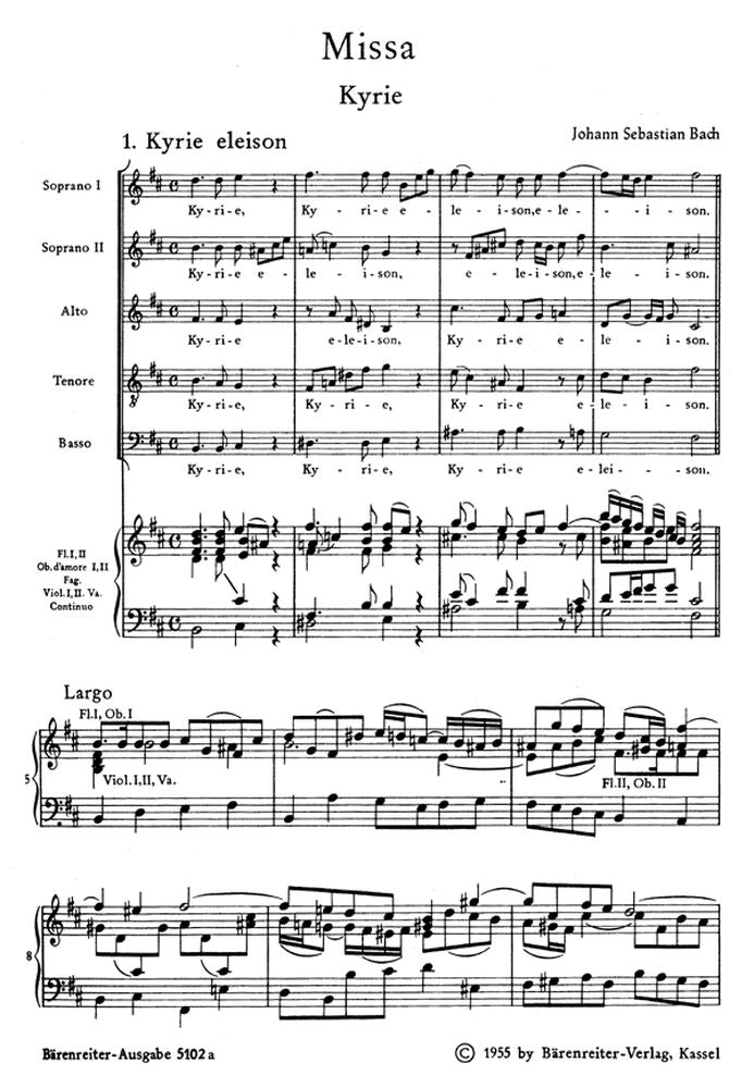 J.S. - Messe En Si Mineur Bwv 232 - Reduction Ch Piano