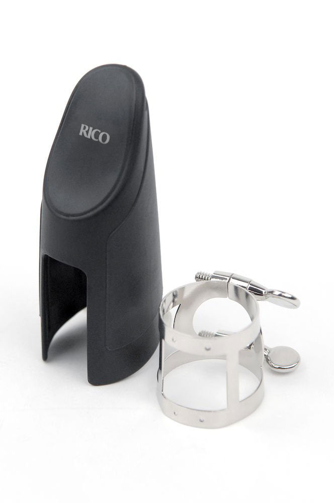 D'addario - Rico LIGATURE & CAP - BB CLARINET NICKEL PLATED