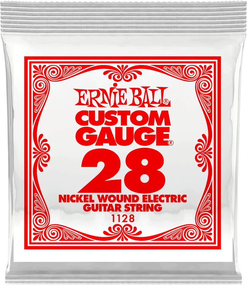 .028 NICKEL WOUND ELECTRIC GUITAR STRINGS
