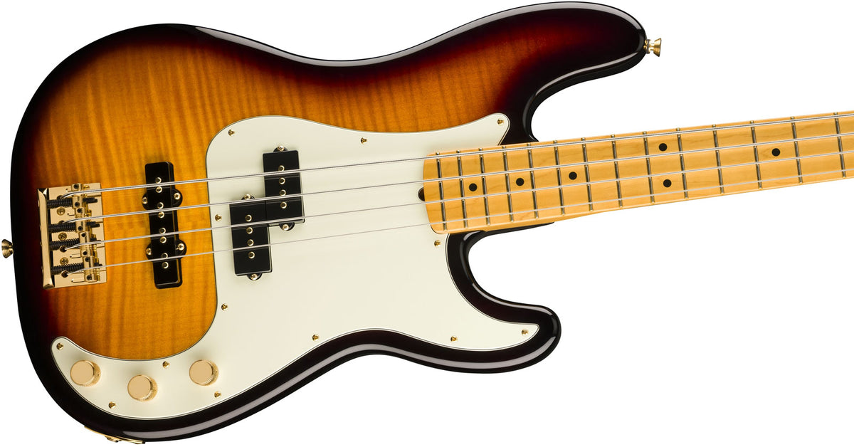 PJ Bass American Professional II LTD 75 Anni MN 2-kleurige Sunburst