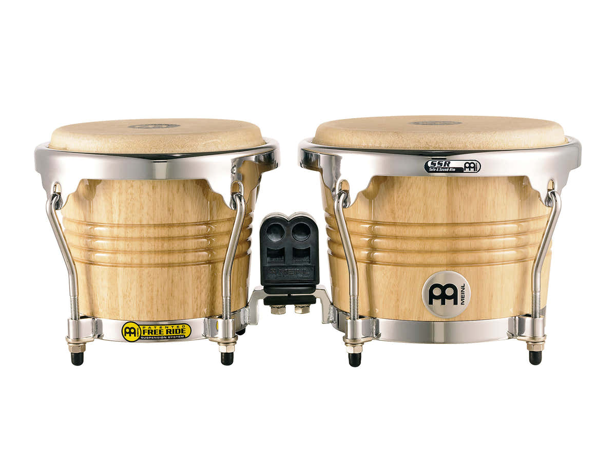 MARATHON EXCLUSIVE SERIES (DE PATENT) FWB200 WOOD BONGO 6 3/4 MACHO AND 8 HEMBRA NATURAL