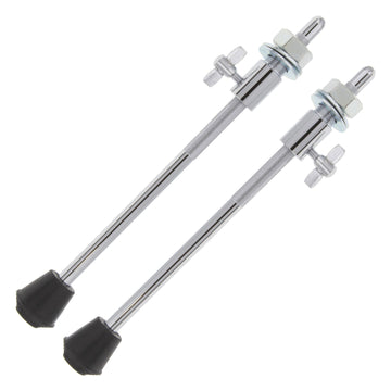 BDS12 "RETRO" STRAIGHT BASS DRUM SPURS X2