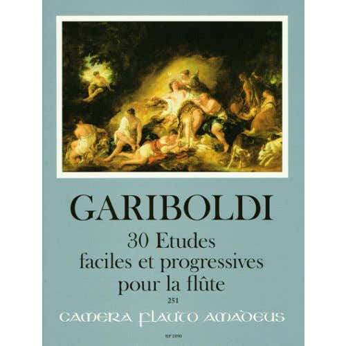 Amadeus Gariboldi G. - 30 Etudes Faciles et Progressives pour la Flute
