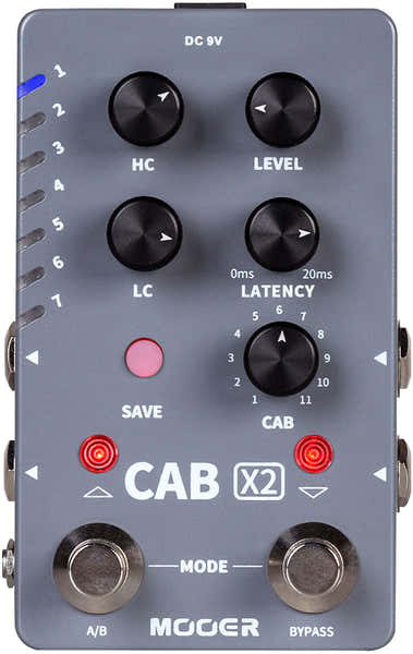 PEDAL MOOER CAB X2