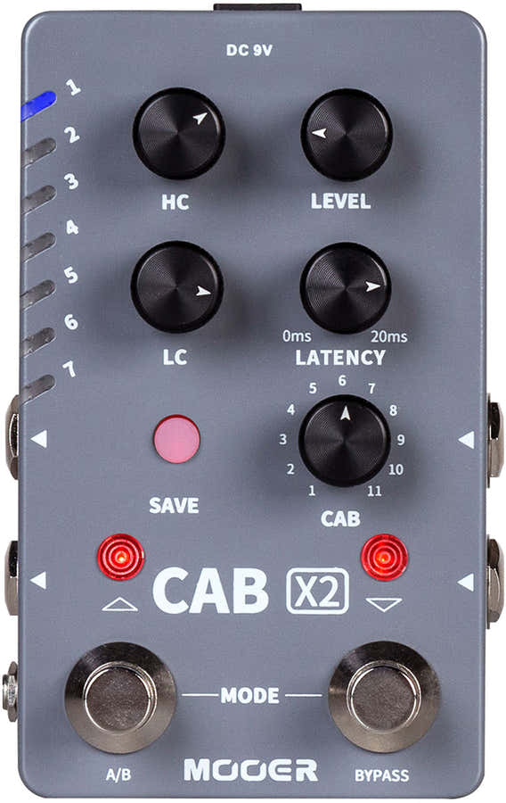 PEDAL MOOER CAB X2