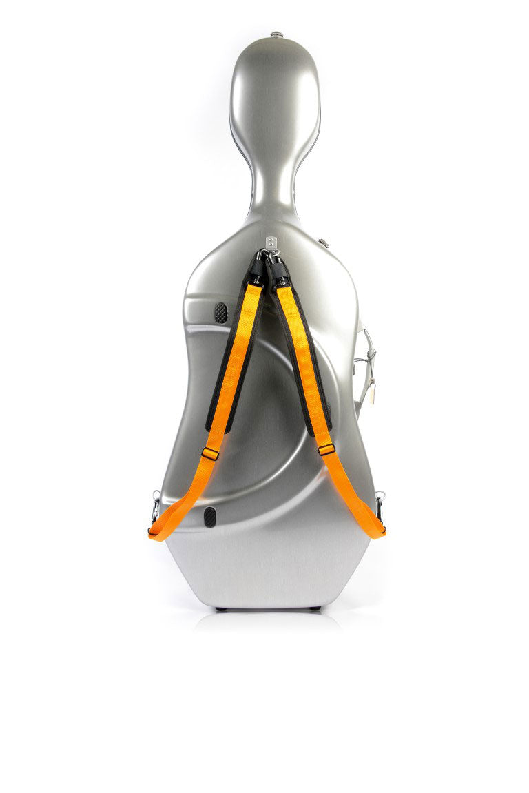 Cello-Koffer 4/4 Hightech La Defense - Geborsteld Aluminium
