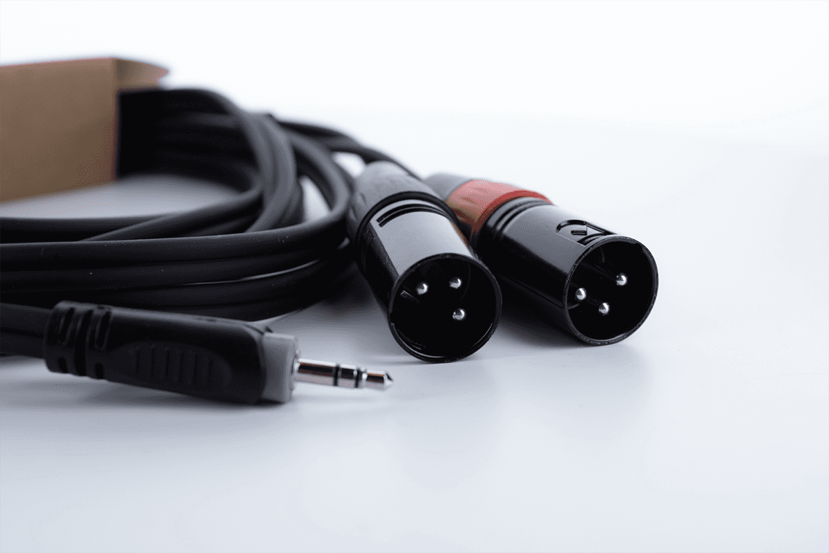 Y-kabel Stereo-mini-jack / 2 XLR Mannelijk 1,5 M