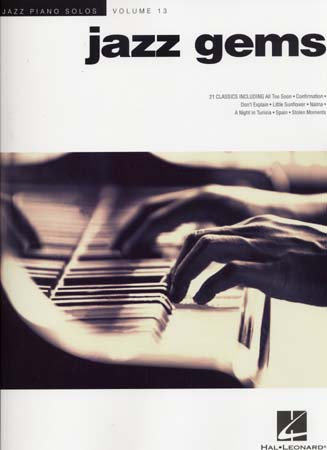 JAZZ PIANO SOLOS VOL.13 - JAZZ GEMS - PIANO