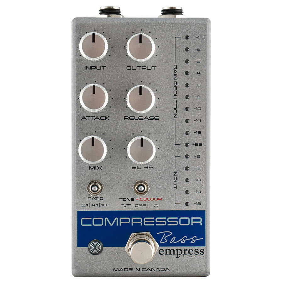 Bascompressor zilver