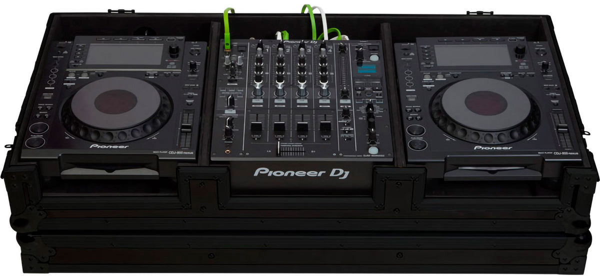 Flight DJ-console CDJ-2000NXS2 / DJM-900 Zwart