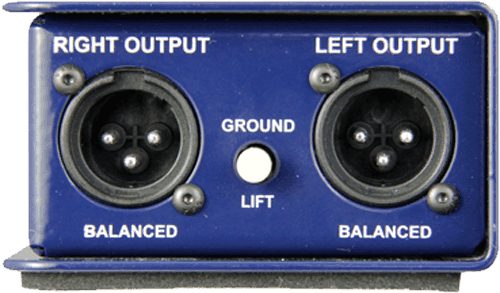 J48 actieve stereo DI