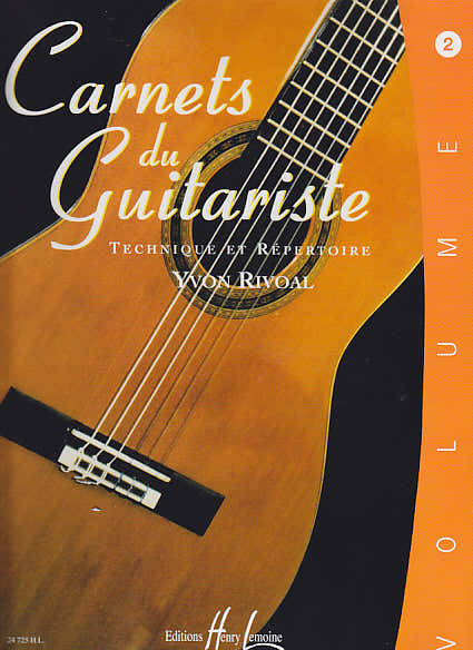 Lemoine Rivoal Yvon - Carnets Du Guitariste Vol.2
