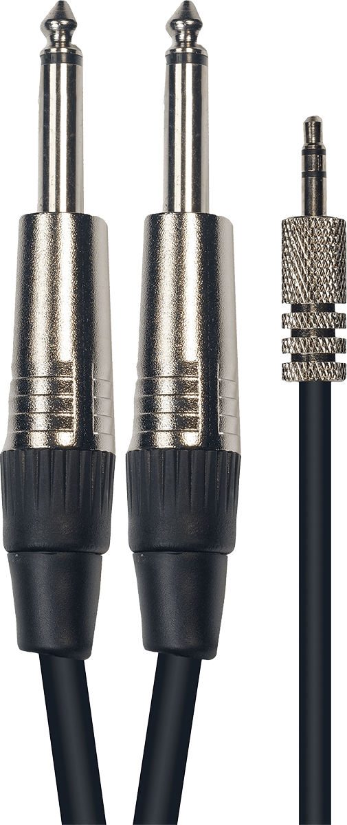Kabel 1 Jack Stereo 3.5 mm 2 Jack 3 m