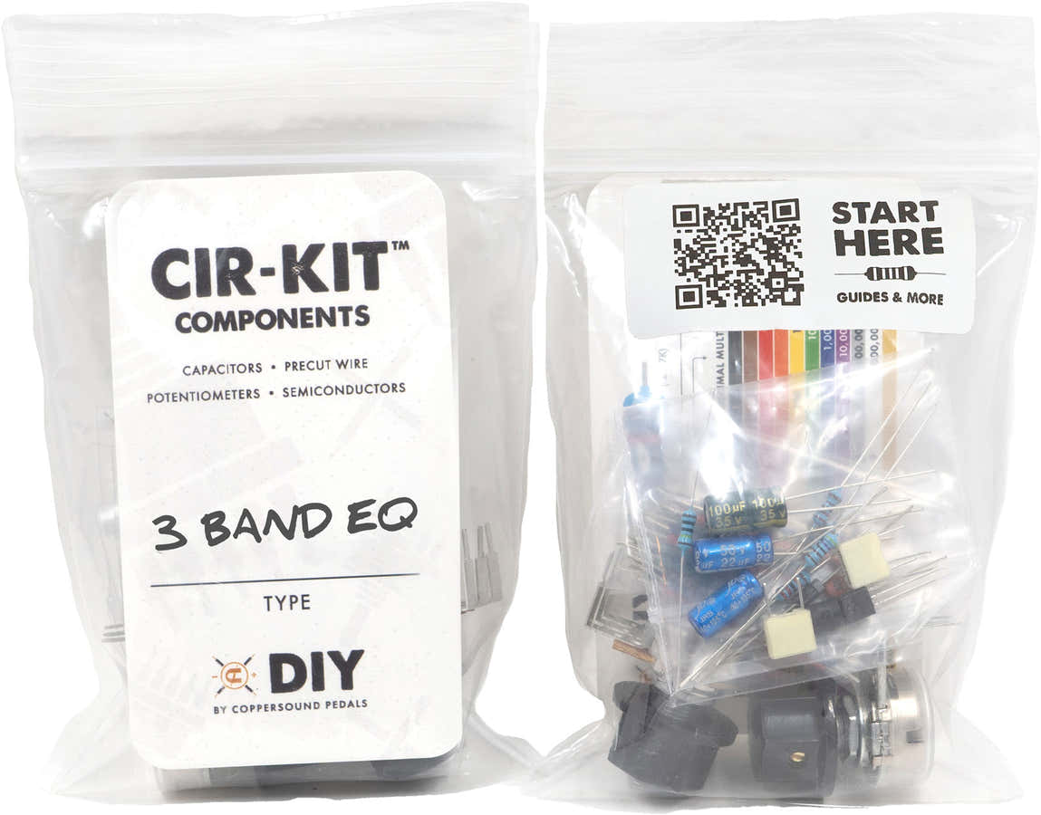 Cir-Kit componentenzak 3-bands-EQ