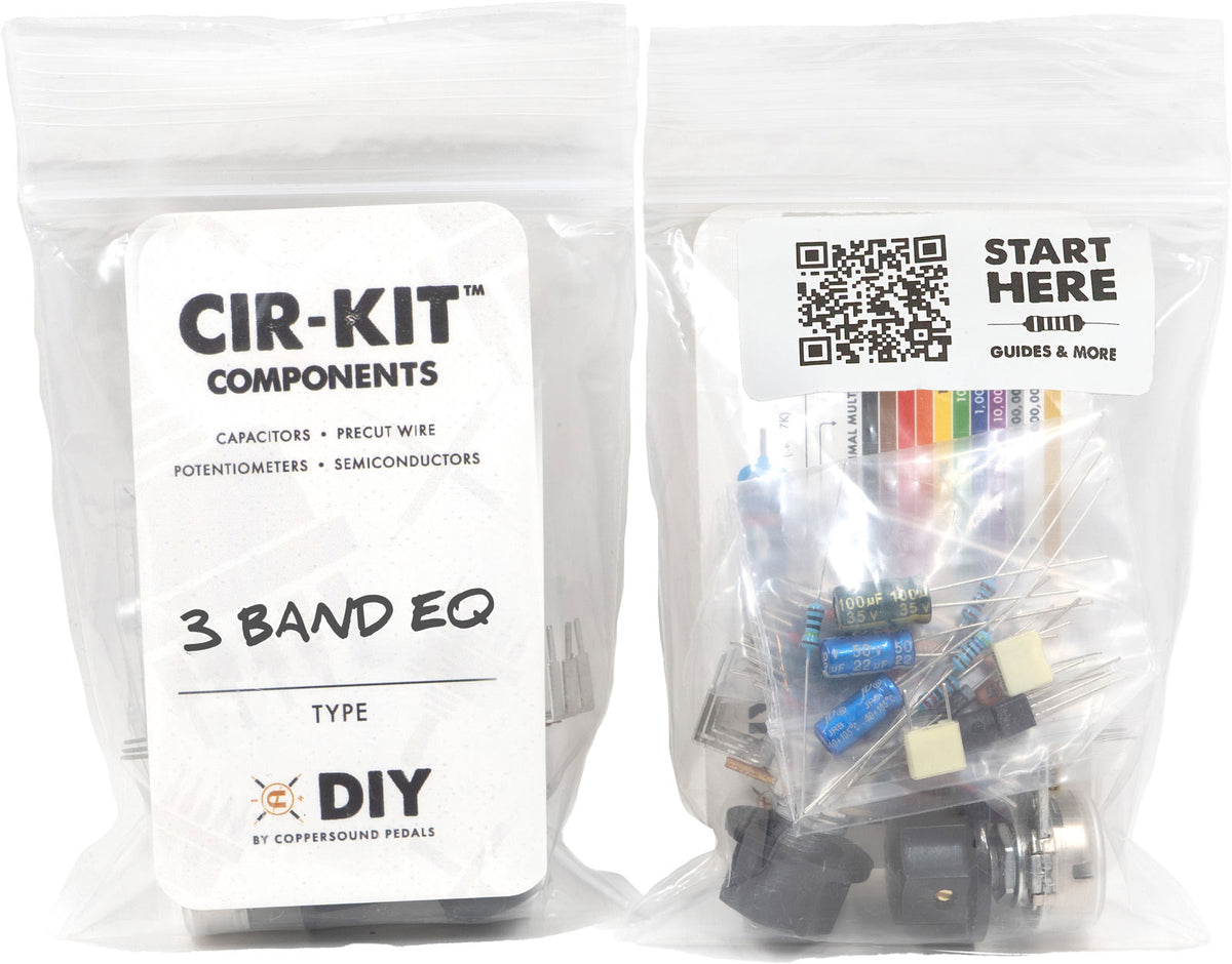 CopperSound Cir-Kit componentenzak 3-bands-EQ