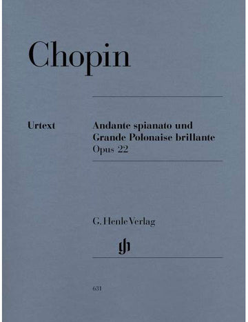 Chopin - Andante Spinato et Grande Polonaise Brillante En Mi Bémol Majeur Op. 22 - Piano