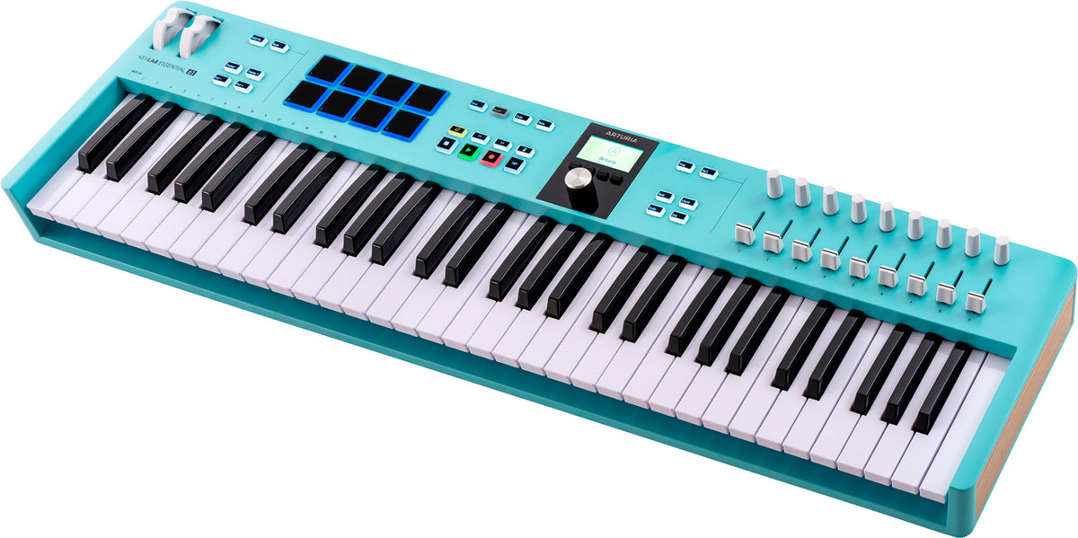 Keylab Essential 61 MK3 Aquamarijn
