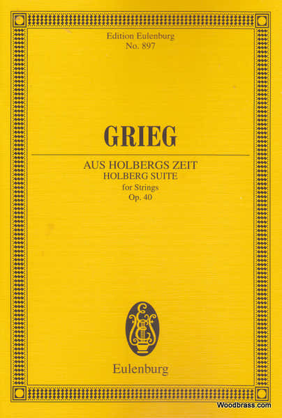 Grieg Edvard - Holberg Suite Op. 40 - Strings