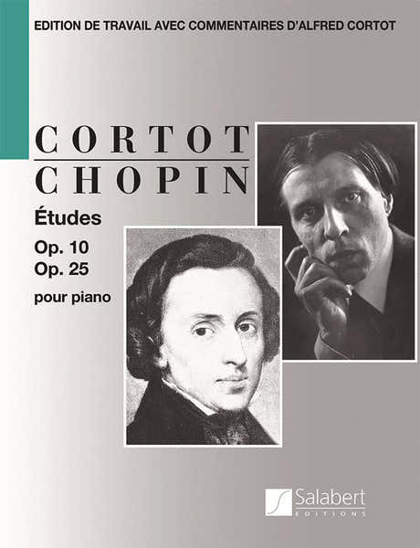 Salabert Chopin Frederic - Etudes Op.10 & 25 Pour Piano (cortot)