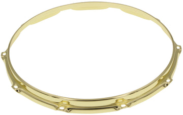 HS23-14-10BR - Spanring 14" 10 Spanbouten Goud S-Style Triple Flange 2.3mm