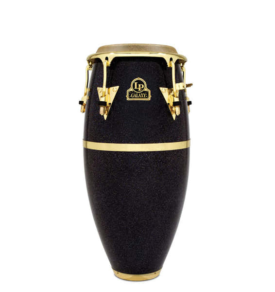 Latin Percussion LP809Z - CONGAS GALAXY FIBRE - CONGA 11 3/4" - BLACK HOLOGRAM SPARKLE