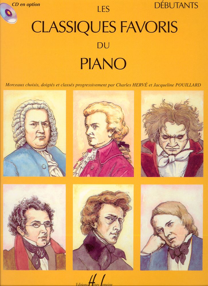 Lemoine Les Classiques Favoris Du Piano Débutants