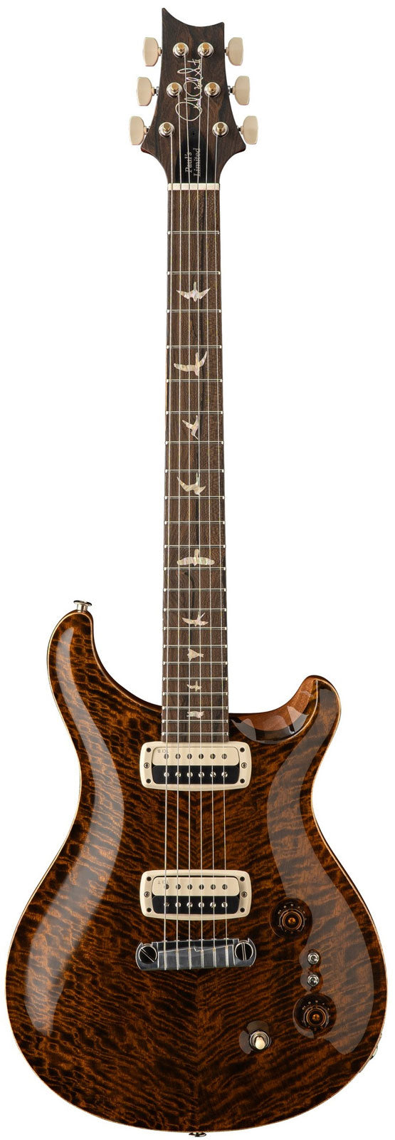 Paul's Guitar Mango bovenblad LTD Tijgeroog