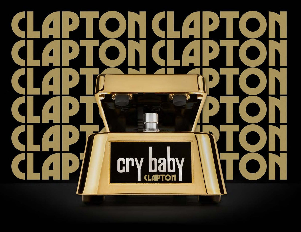 Dunlop EC95G Eric Clapton Sign. Cry Baby