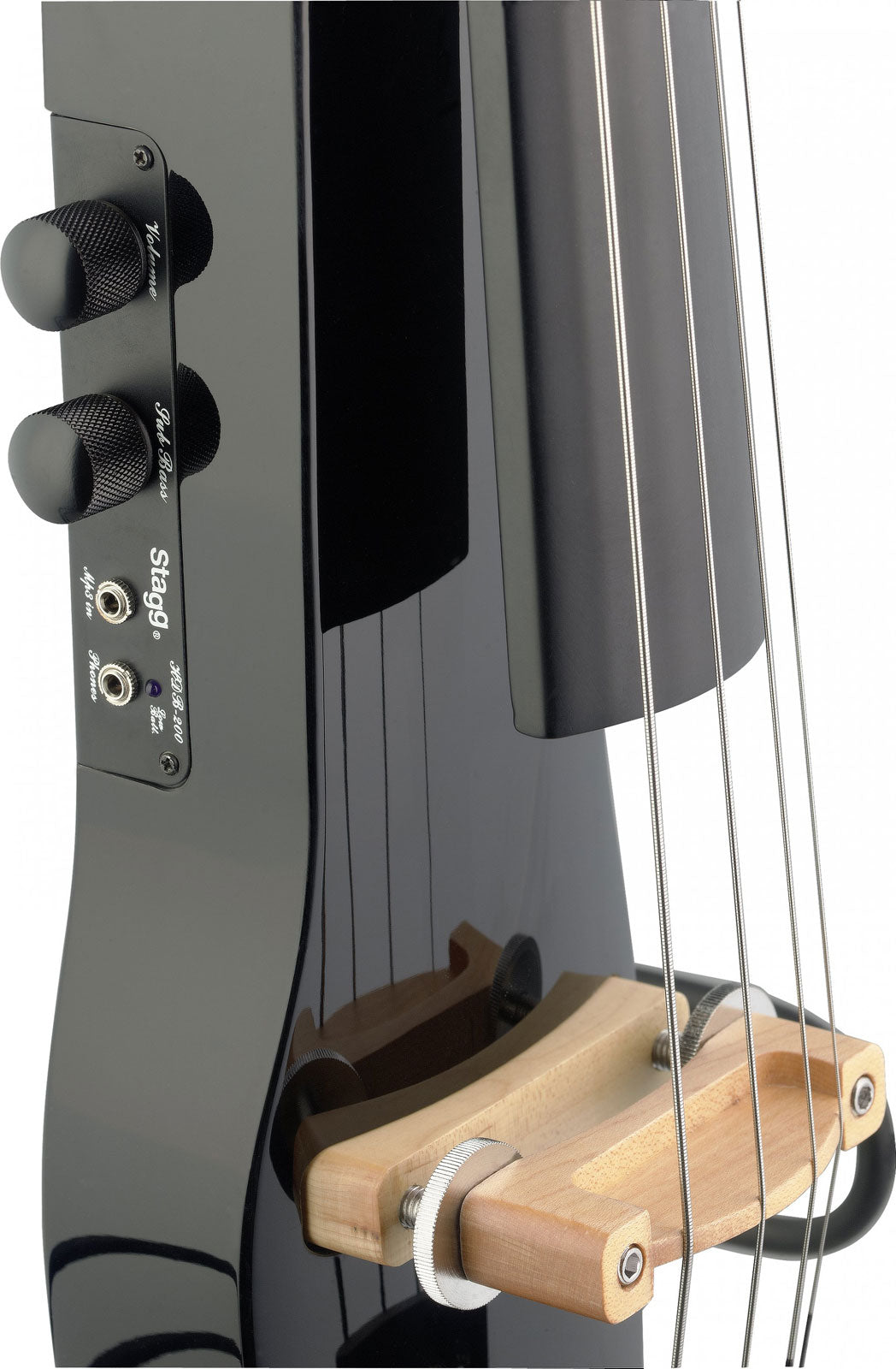 ECL 4/4 BK Cello+Draagtas/Strijkstok Zwart