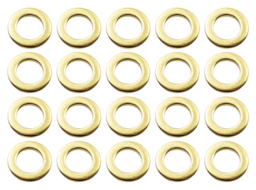 SW-BR - Gouden Metalen Onderlegring Voor Trekstang (X20)