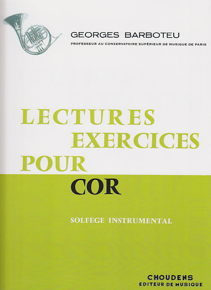 Choudens Barboteu G. - Lectures et Exercices - Cor