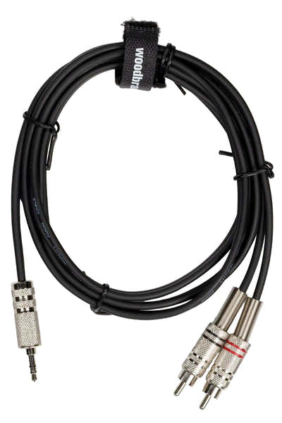 Stereo Mini Jack / 2 RCA Mannelijk - 1,5 m - AC20