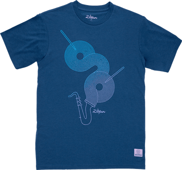 T-shirt Maat S Logo « Jazz » - Zat0071-Le