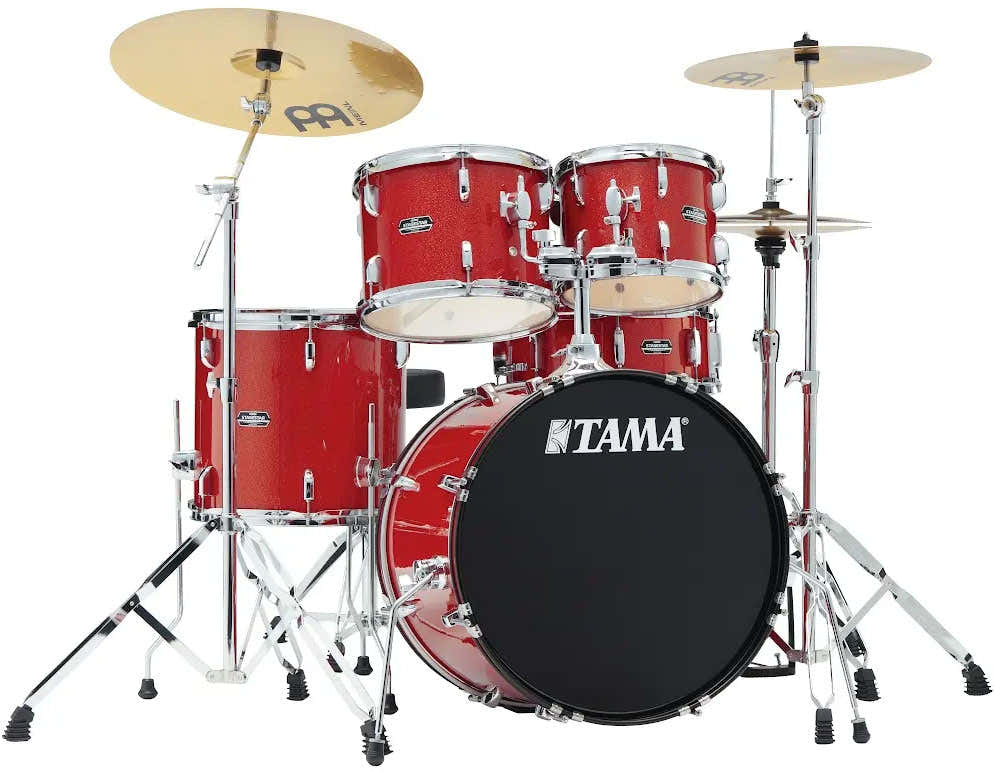 Stagestar Entry Drum Kits ST50H6-CDS Fusion 20 CANDY RED SPARKLE