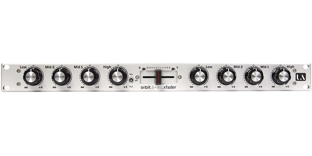 ORBIT.6 ISO/X-Fader Rackmount Mixer silver