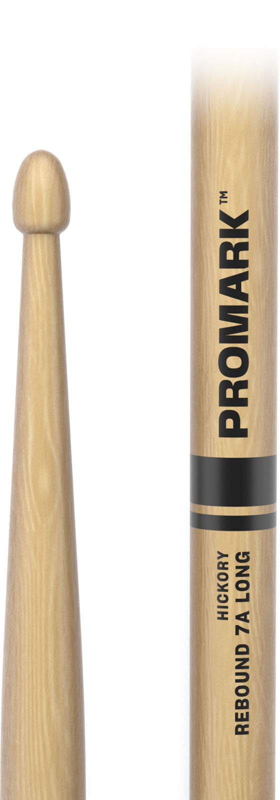RBH535LAW - hickory met eikelvormige tip Rebound 7A Long