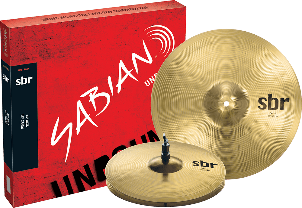 Sabian SBR5001 SBR First Pack 13" - 16" +90 DAGEN DRUMEO-PROEFPERIODE