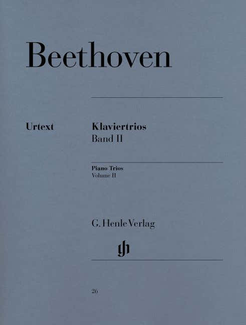 Beethoven L.V. - Piano Trios Volume Ii