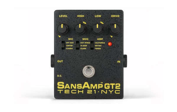 Tech21 WITHOUT AMP GT2 PREAMP FOR GUITAR