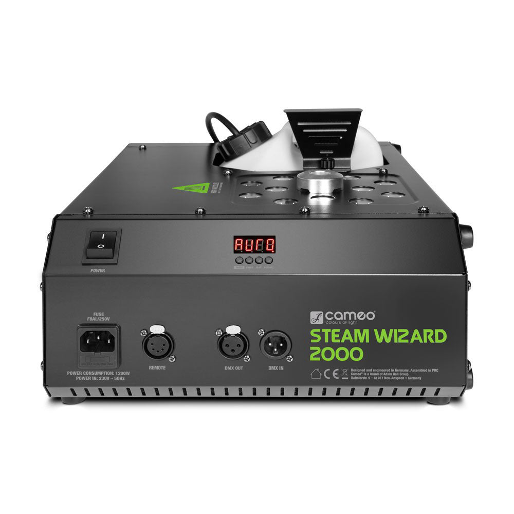 STEAM WIZARD 2000 - ROOKMACHINE MET KLEUREFFECT
