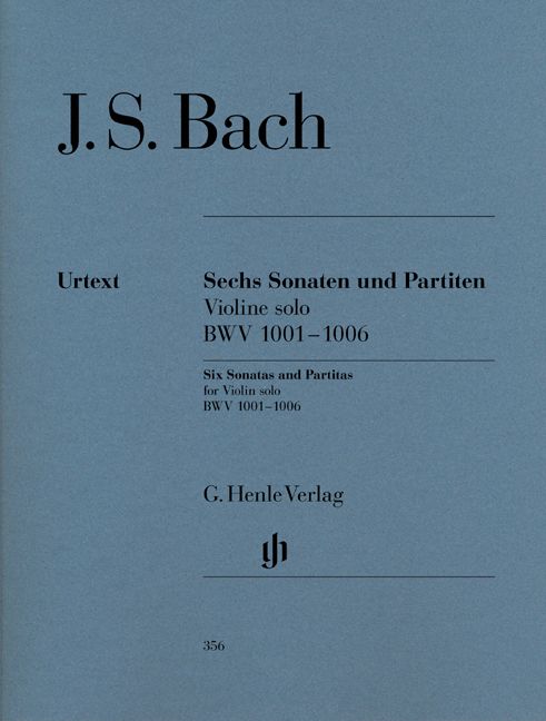 Bach J.S. - Sonatas And Partitas BWV 1001-1006 For Violin Solo (notated And Annotated Version)