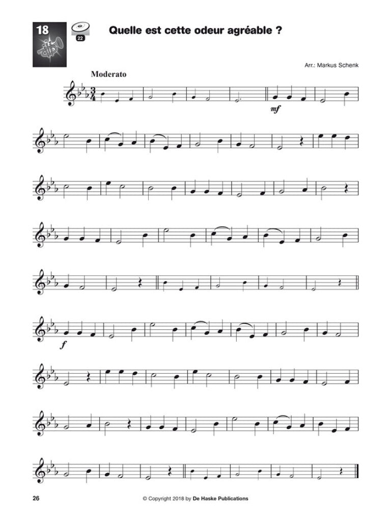 Ecouter Lire Et Jouer - Les Chs De Noel - Bugle Trompette Baryton Euphonium Saxhorn Sib