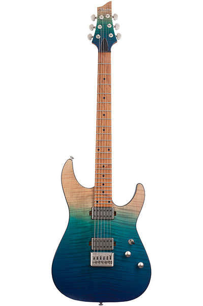Schecter C-1 Standaard Plus Blauw verloop