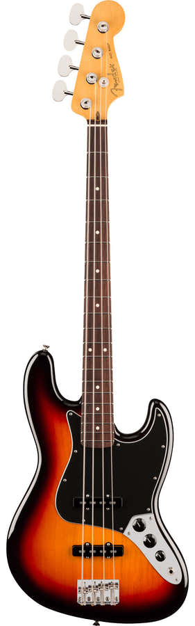 American Professional Classic Jazz Bass RW 3-kleuren-Sunburst